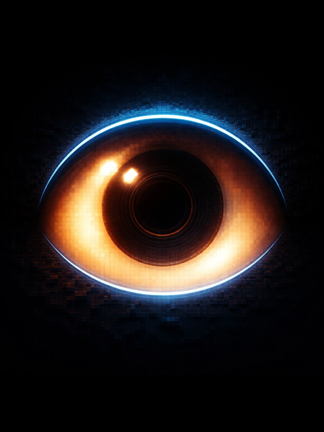 Close up of a mysterious eye.